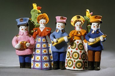 Los juguetes de Dýmkovo