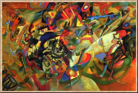 'Composición n.º VII', Vasili Kandinski, 1913