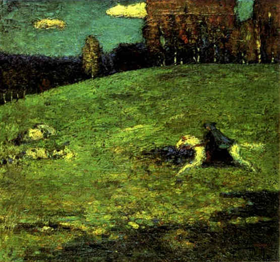'Jinete azul', Vasili Kandinski, 1903